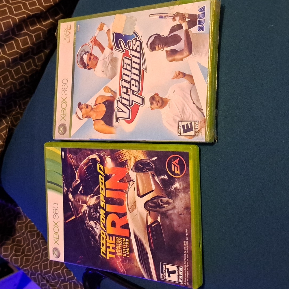 2 XBOX GAMES NIB AND EUC